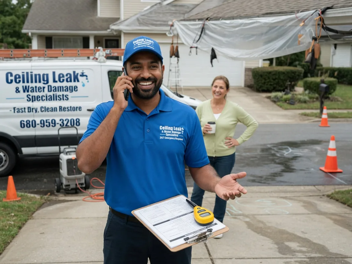 Ceiling Leak Cleanup Evensville, TN FAQs